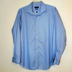 Calvin Klein Infinite No Iron Shirt Mens Stripes Preppy Office Spring Tailored